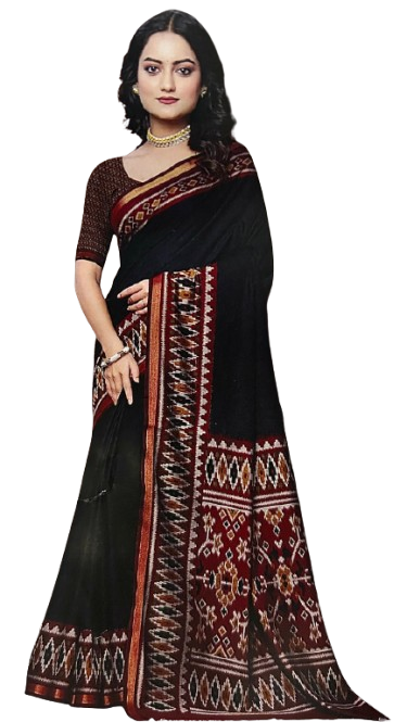 Bengali Cotton Mulmul Handloom Saree
