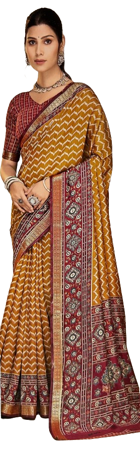 Culture Handloom Cotton MulMul Saree