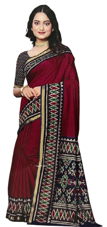 Bengali Cotton Mulmul Handloom Saree