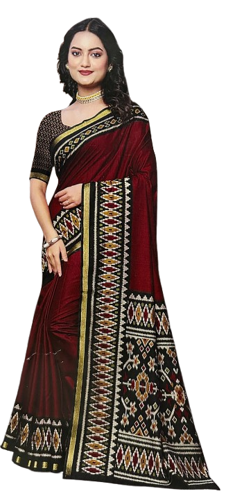 Bengali Cotton Mulmul Handloom Saree